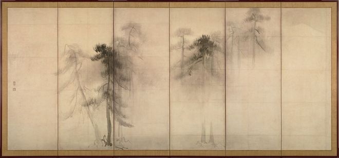 1024px- Pine Trees - Hasegawa Tohaku (1539-1610)