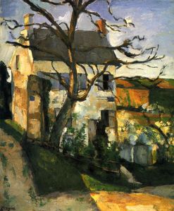 844px- House and Tree - Paul Cézanne (1939-1906)